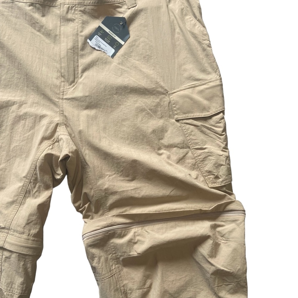 NWT REI Pants Sahara Clasaic Convertible Hybrid Shorts Sandcastle Tan 3XL - Picture 4 of 15